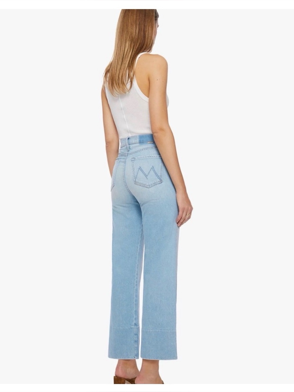 Mother The Maven Wide Hem Hover - size 28
